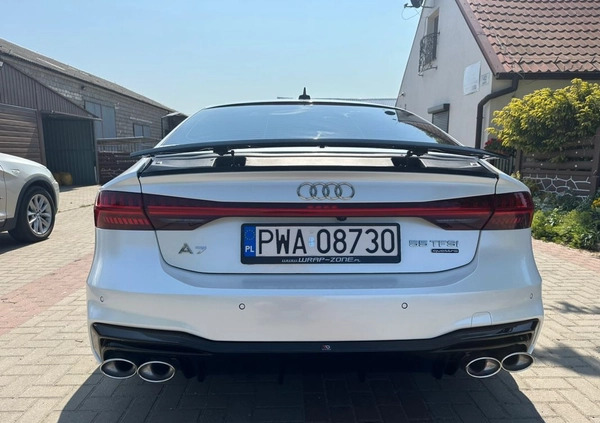 Audi A7 cena 190000 przebieg: 45000, rok produkcji 2019 z Wągrowiec małe 211